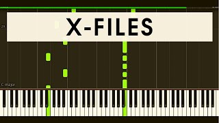 The X-Files - СЕКРЕТНЫЕ МАТЕРИАЛЫ (synthesia)