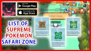 Pocket Pixel/League Unite - Supreme Pokemon Found in Safari Zone & Which Pokemon is the Strongest