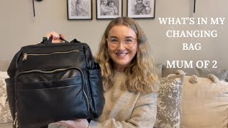 WHAT’S IN MY CHANGING BAG | MUM OF 2