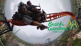 It was Raining so Hard at Busch Gardens Tampa, they Closed the Park 4 Hours Early + We MISSED Gwazi!