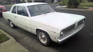 Project Mopar: Brian's 1968 Plymouth Valiant 100 - Slant Six 170 to 225