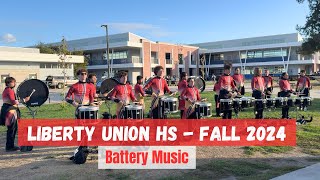 Liberty Union HS Fall 2024 - Battery Music