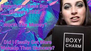 Boxycharm Base Box ♡ January 2022 ♡ Did I Finally Receive More Makeup Than Skincare?