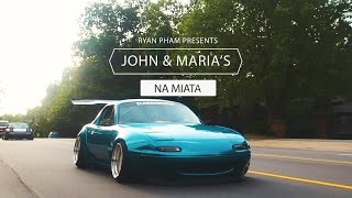 John & Maria Bull's NA Miata