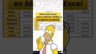 Truco para celdas vacías en Excel #aprendeexcel #excel #tutorialexcel #tutorial #excelavanzado