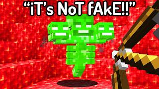 The FUNNIEST FAKE Minecraft Speedruns EVER...