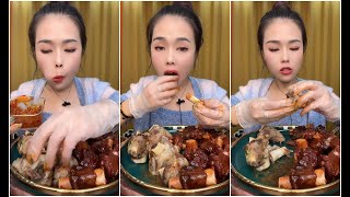 ASMR MUKBANG EATING SHOW COOKING FOOD #223