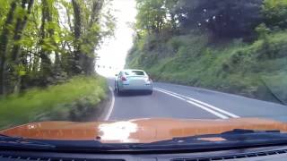 A short 350z vs MX5 Touge Run.  300hp vs 140hp