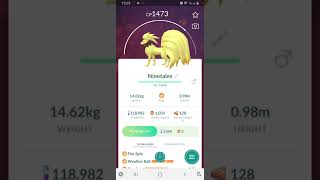 Costumes Kanto Ninetales Animation Glitch? 🙁 in Pokemon Go Halloween Part 2