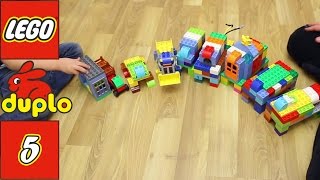 Lego Duplo 5 : Роботы динозавры помощники из Лего Дупло / Lego Duplo Dino