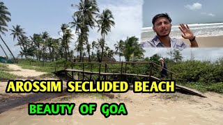 Arossim beach goa | Goa secluded beach | beautiful beach in south Goa |  beaches in Goa | Goa |