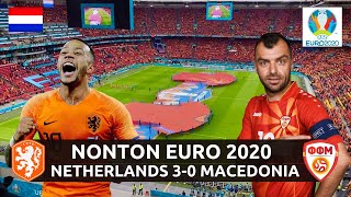 NL VLOG #25 Nonton EURO 2020 Belanda vs Macedonia Utara di Stadion Johan Cruijff ArenA Amsterdam