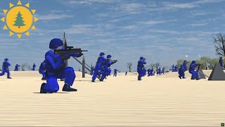 Ravenfield - 1,000 Bots Battle | Massive NPC Warfare & A.I Battle | Utah Beach