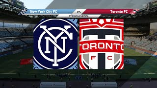 FIFA 22 - New York City FC vs Toronto FC | MLS 2022 | Full Match