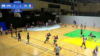 Argentina vs Italy / Foam Mixed / Dodgeball World Championships 2024