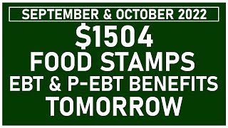 FINALLY! $1,504 EBT Food Stamp Raise is Approved & Extended | SNAP Benefits Update 2022 | P-EBT 2022