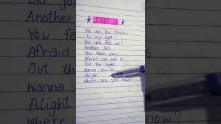 FADED ~song by ~Alan Walker~Selin Solhein.... #songlyrics