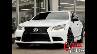 2015 Lexus LS 460 4.6L V8 For Sale Walk-Around Quick Tour at Carmel Motors Indy