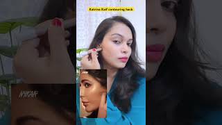 #shorts Viral Katrina kaif Contour Hack #viralhacks #makeuptutorial #makeuphacks #contouring #kaif