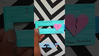 DIY Heart pull up card♥️✨#shorts #ytshorts #aesthetic #trending #viral #craft #diy #creative