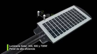 Luminaria Solar 300, 500 y 700W