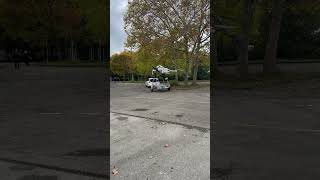 DJI Mini Pro 4 windy automatic landing #drone #landing #fly #automatic