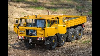 Tatra 813 Kolos 8x8 - Cross RC DC8  - presentation RC scale truck