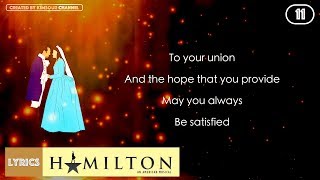 #11 Hamilton - Satisfied (VIDEO LYRICS)