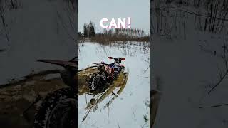 Because we ffing can!  #fail #moto #winter