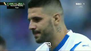 هدف الهلال الثالث على الحزم | ميتروفيتش