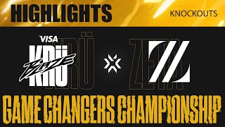 Highlights | KRU vs. ZETA | 2024 Game Changers Champions