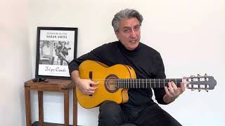 Babak Amini Guitar classes # 122, scales, chords and harmony #72