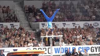 Milad Karimi - KAZ - PB -  - Final - 2020 World Cup Gymnastics, Melbourne, Australia