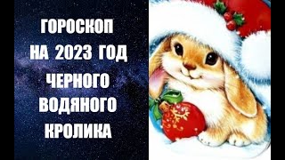 ГОРОСКОП НА 2023 ГОД ЧЕРНОГО ВОДЯНОГО КРОЛИКА. Астропрогноз на 2023 год Кролика от Анны Фалилеевой