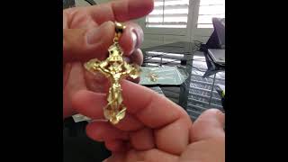 HAWAII GOLD SALES! ALL NEW 14K INRI CRUCIFIX'S ARE IN! UNBOXING CHEAPEST OUT THERE!