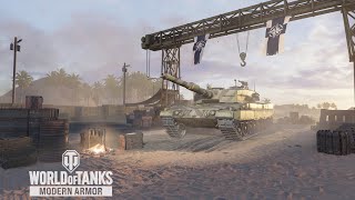 Leopard 2. Ace tanker. World of Tanks Modern Armor