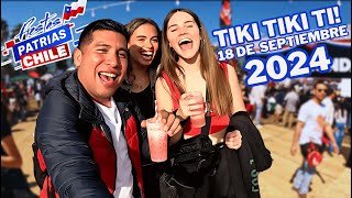 18 de septiembre FIESTAS PATRIAS🎊EN CHILE Vuelven las fondas chilenas 🇨🇱 chile 2024