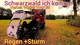 Mist Wetter/Rhein Fähre/Herbst-Winter Tour #5