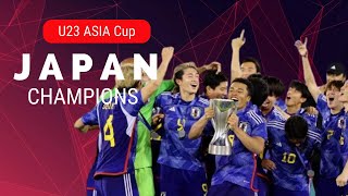 Japan are the 2024 U23 AFC Asian Cup champions