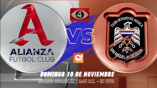 Canal 4 TCS | LMF El Salvador 24/25 Alianza FC vs CD Águila (Jornada 20) Anuncio