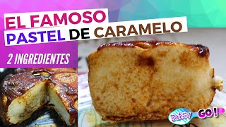 PASTEL DE CARAMELO CON SOLO 2 INGREDIENTES (INCREÍBLE POSTRE FÁCIL) RAPIDO