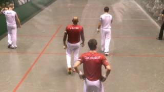 MASTERS FÊTES DE BAYONNE 2016, 2ème demi-finale : WALTARY-GUICHANDUT vs OSPITAL-BILBAO