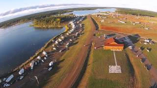 Mudstock 2014 Aerial Pavilion Flyover Muddy Bottoms Ride ATV Park