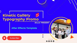 Kinetic Gallery Typography Promo | After Effects