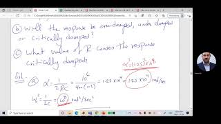 Electric circuits fall term 2021 Lec 26 Natural and step response of RLC circuits solved problems