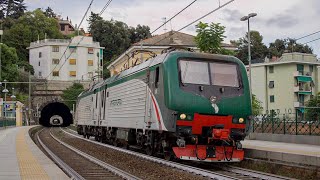 TRENI di tutti i tipi in transito a Genova Sturla; invii storici, LIS, merci e tanto altro!