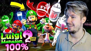 🔥PRZECHODZĘ CAŁE *LUIGI'S MANSION 2 HD* - CAŁA GRA na 100%!