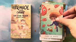 Mirasol and Caisie of the Year Tarot — flip through