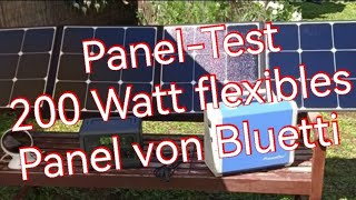 PV Modul Vergleiche || Teil7. Bluetti 200 Watt Faltpanel getestet