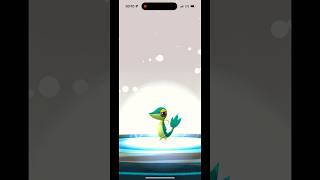 ✨💚 Shiny Snivy evolves to Servine & Serperior! 🍃🍂 #pokemongo #shinydex #shinylivingdex #unova